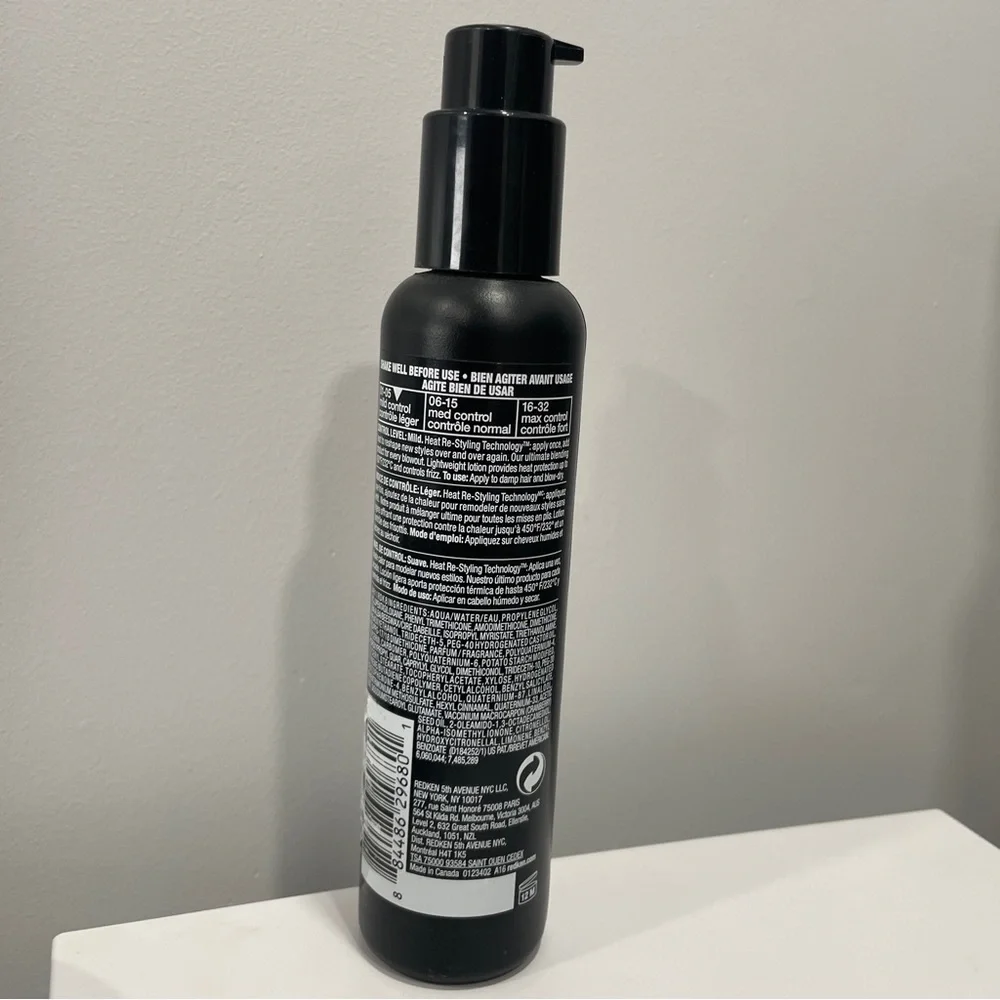 Redken Satinwear 04 Thermal Smoothing Blow-Dry Lotion, 5.0 Fl Oz